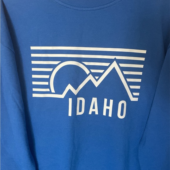Active USA Women’s Blue Idaho Sweatshirt size Large NWOT - Picture 4 of 5